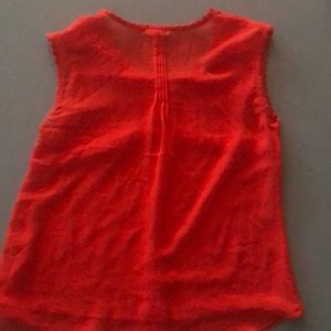 Blouse Red Orange